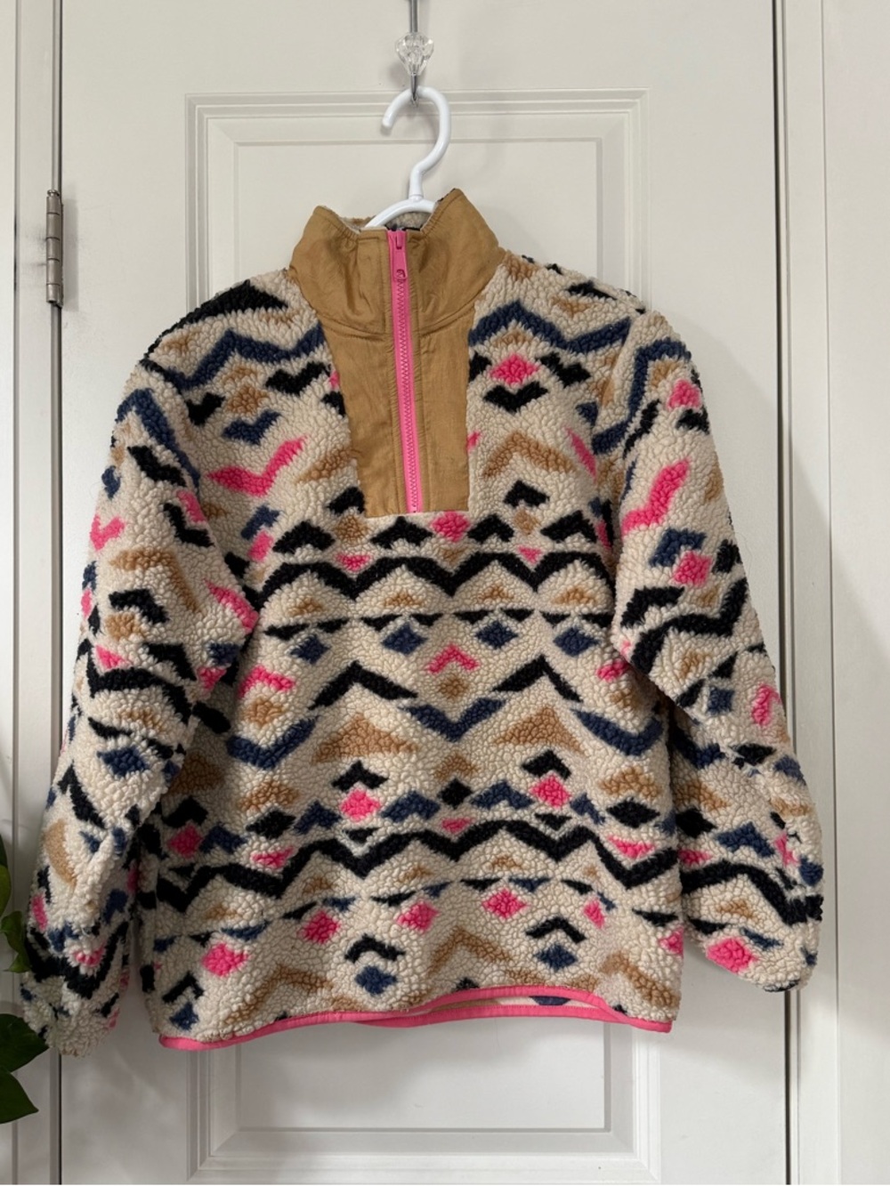 Levi's Patterned Sherpa Sweater